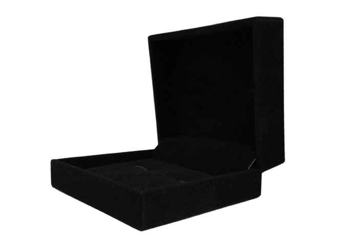 Velvet + Plastic Cufflinks Boxes  Black Classic Cufflinks Boxes Cufflinks Boxes Wholesale & Customized  CL210632