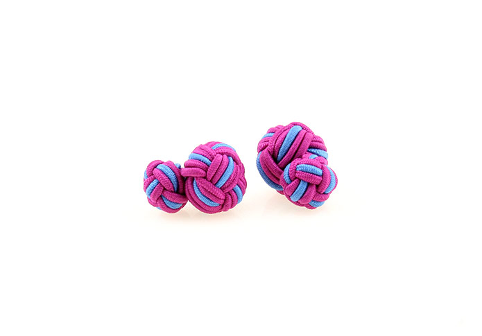  Multi Color Fashion Cufflinks Silk Cufflinks Knot Wholesale & Customized  CL640826