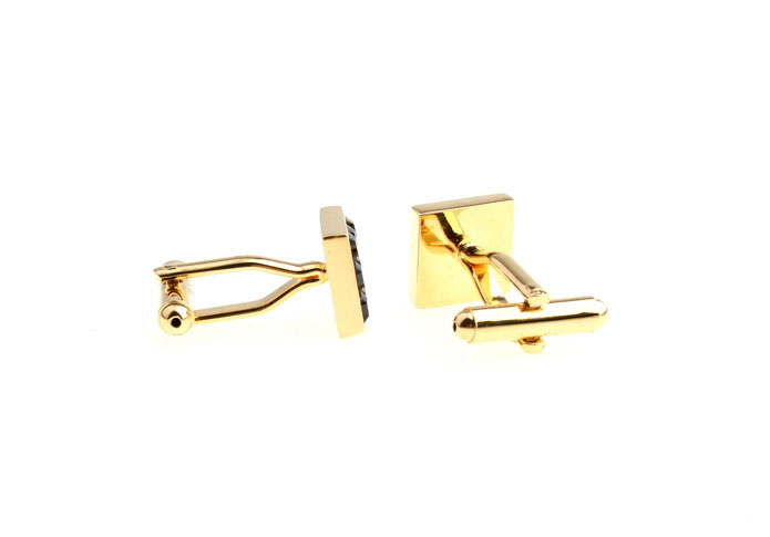  Gold Luxury Cufflinks Crystal Cufflinks Wholesale & Customized  CL652366