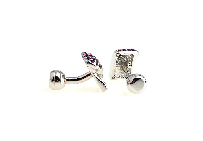  Purple Romantic Cufflinks Crystal Cufflinks Wholesale & Customized  CL652432