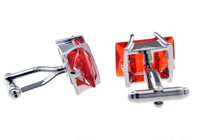  Red Festive Cufflinks Crystal Cufflinks Wholesale & Customized  CL653502