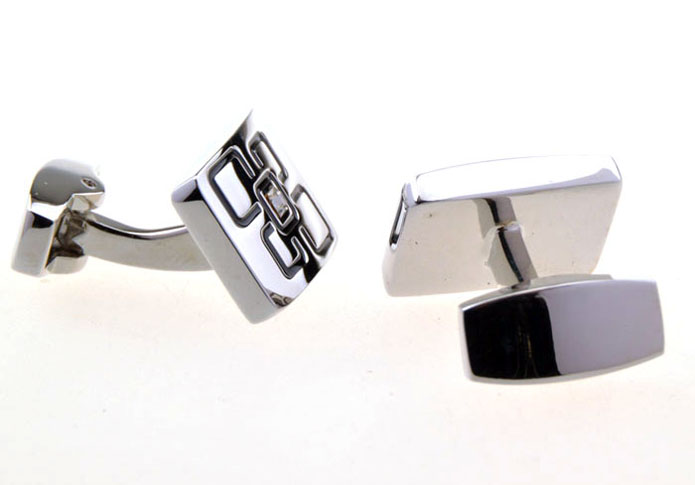  White Purity Cufflinks Crystal Cufflinks Wholesale & Customized  CL653584