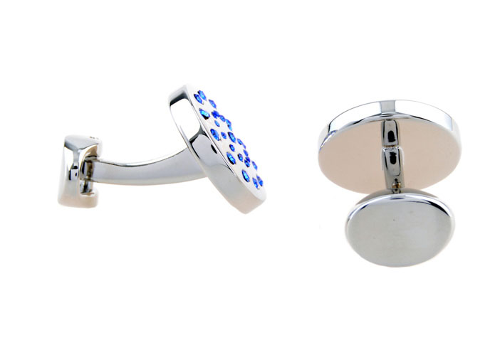  Blue Elegant Cufflinks Crystal Cufflinks Wholesale & Customized  CL653752