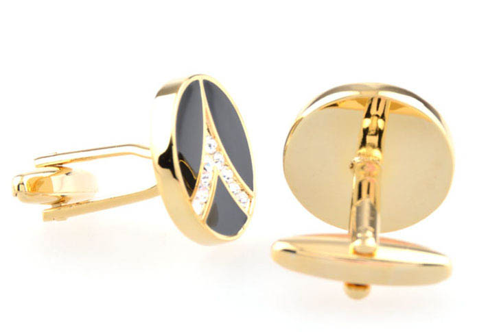 Renren Cufflinks  Gold Luxury Cufflinks Crystal Cufflinks Flags Wholesale & Customized  CL653986