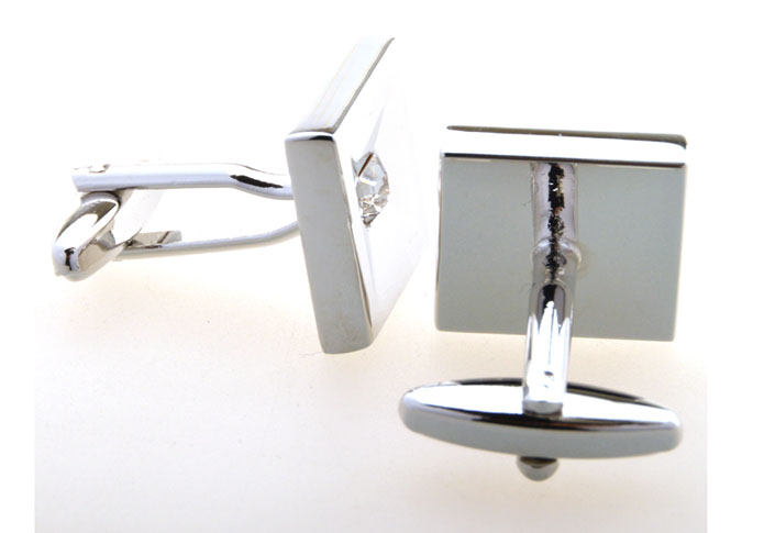 White Purity Cufflinks Crystal Cufflinks Wholesale & Customized CL654790