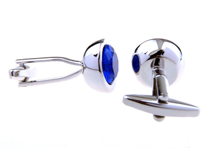  Blue Elegant Cufflinks Crystal Cufflinks Wholesale & Customized  CL656118