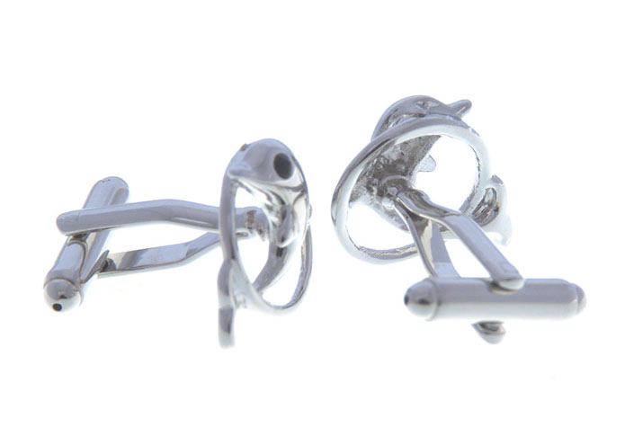 Dolphin Cufflinks  Black Classic Cufflinks Crystal Cufflinks Animal Wholesale & Customized  CL656772
