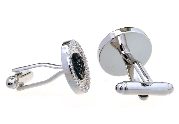  Blue Elegant Cufflinks Crystal Cufflinks Wholesale & Customized  CL656823
