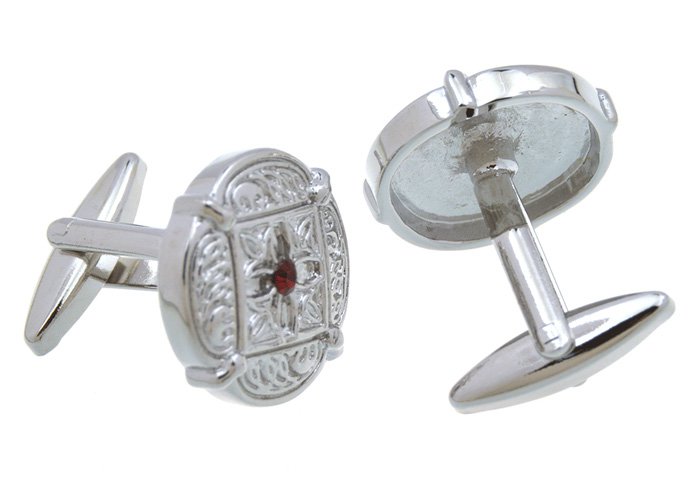  Red Festive Cufflinks Crystal Cufflinks Wholesale & Customized  CL657377
