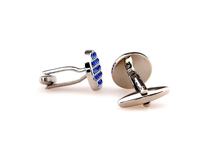  Blue Elegant Cufflinks Crystal Cufflinks Wholesale & Customized  CL664026