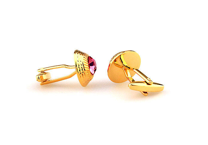  Gold Luxury Cufflinks Crystal Cufflinks Wholesale & Customized  CL664065