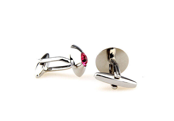  Pink Charm Cufflinks Crystal Cufflinks Wholesale & Customized  CL664255