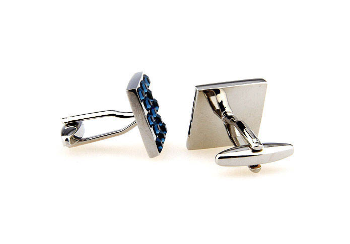  Blue Elegant Cufflinks Crystal Cufflinks Wholesale & Customized  CL664311