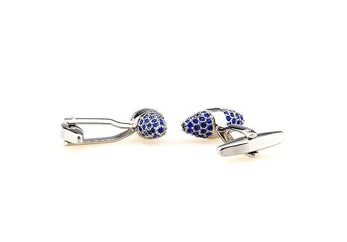  Blue Elegant Cufflinks Crystal Cufflinks Wholesale & Customized  CL664348