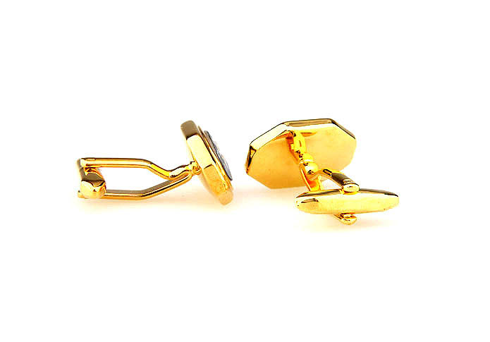  Gold Luxury Cufflinks Crystal Cufflinks Wholesale & Customized  CL664676