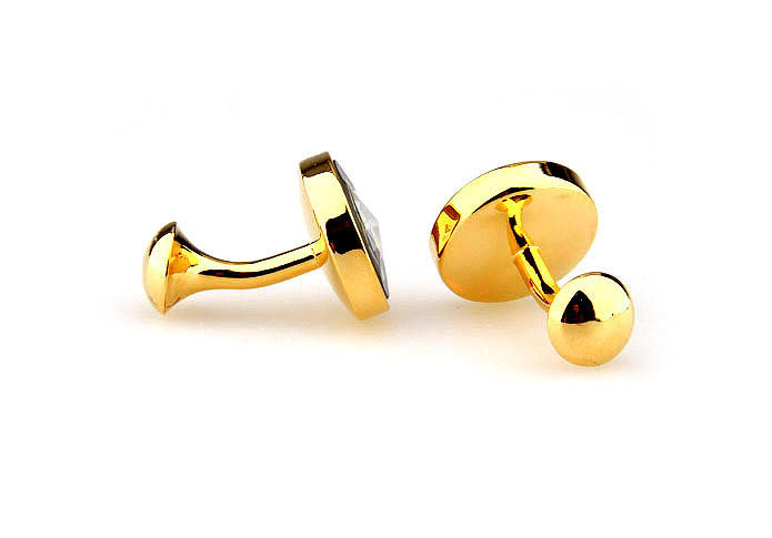  Gold Luxury Cufflinks Crystal Cufflinks Wholesale & Customized  CL664727