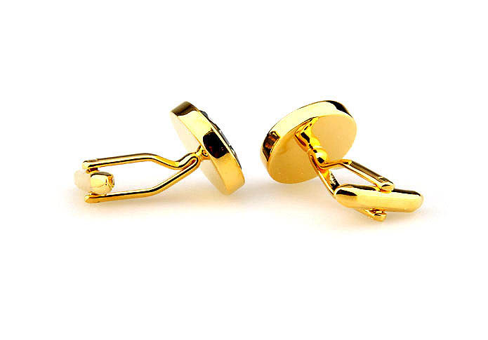  Gold Luxury Cufflinks Crystal Cufflinks Wholesale & Customized  CL664762