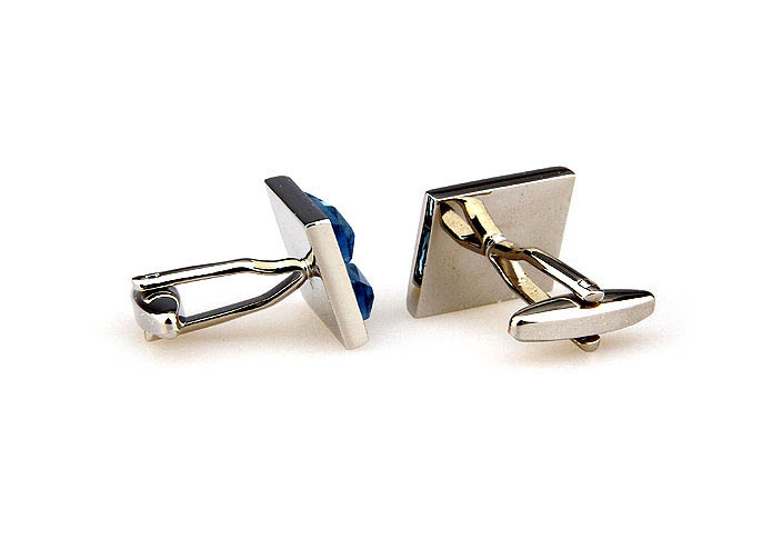  Blue Elegant Cufflinks Crystal Cufflinks Wholesale & Customized  CL664956