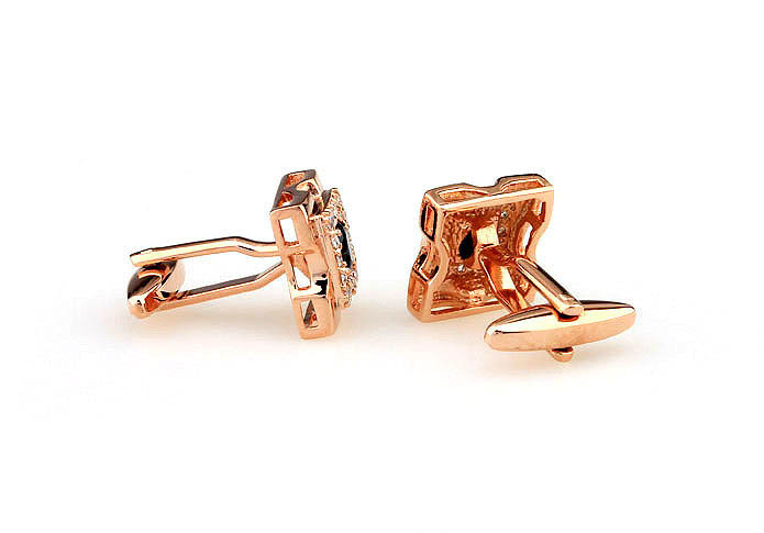  Gold Luxury Cufflinks Crystal Cufflinks Wholesale & Customized  CL665440