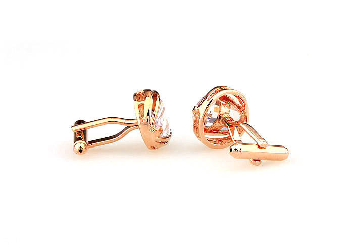  Gold Luxury Cufflinks Crystal Cufflinks Wholesale & Customized  CL665460