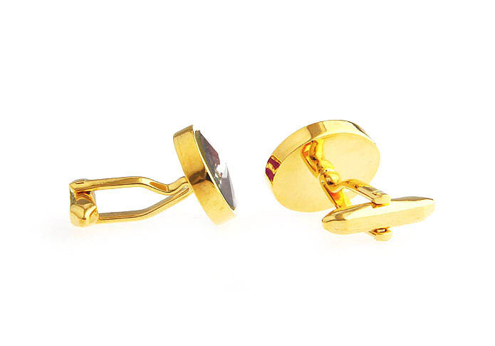  Gold Luxury Cufflinks Crystal Cufflinks Wholesale & Customized  CL665633