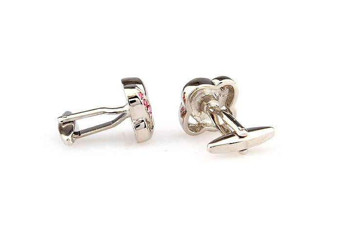  Pink Charm Cufflinks Crystal Cufflinks Knot Wholesale & Customized  CL665787