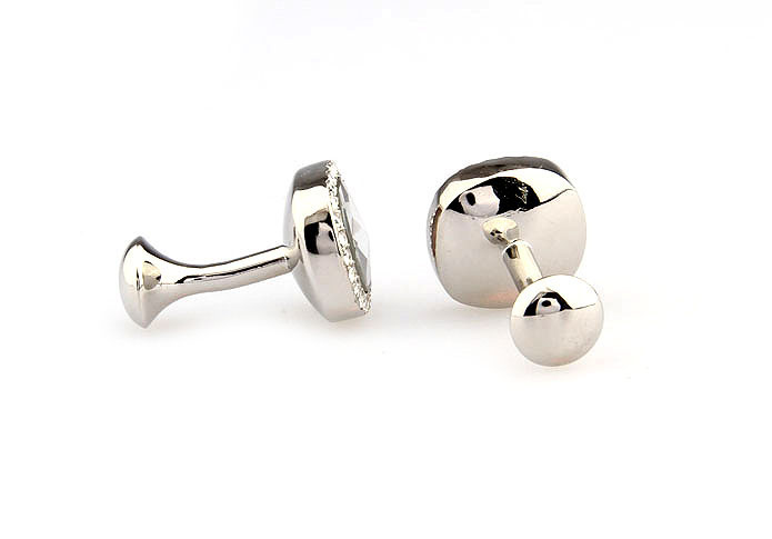  White Purity Cufflinks Crystal Cufflinks Wholesale & Customized  CL666059