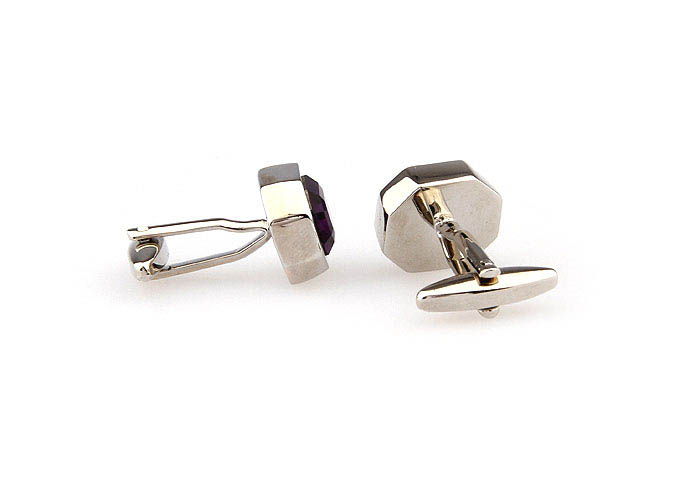  Purple Romantic Cufflinks Crystal Cufflinks Wholesale & Customized  CL666214