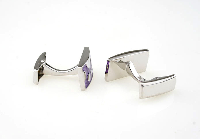  Purple Romantic Cufflinks Enamel Cufflinks Wholesale & Customized  CL640897