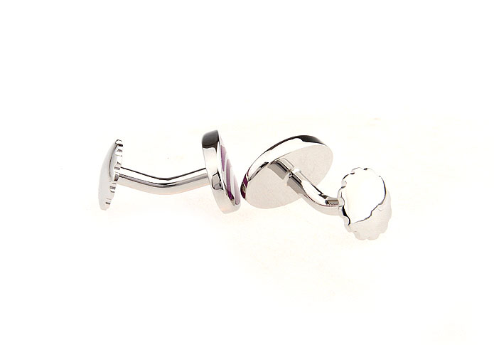  Purple Romantic Cufflinks Enamel Cufflinks Wholesale & Customized  CL651270
