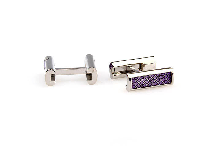  Purple Romantic Cufflinks Enamel Cufflinks Wholesale & Customized  CL662058