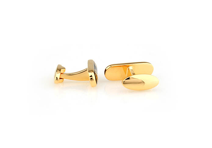  Gold Luxury Cufflinks Enamel Cufflinks Wholesale & Customized  CL680863