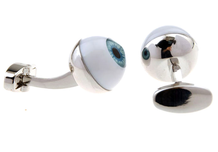 Eye In The Sky Cufflinks Multi Color Fashion Cufflinks Printed Cufflinks Functional Wholesale & Customized CL655388