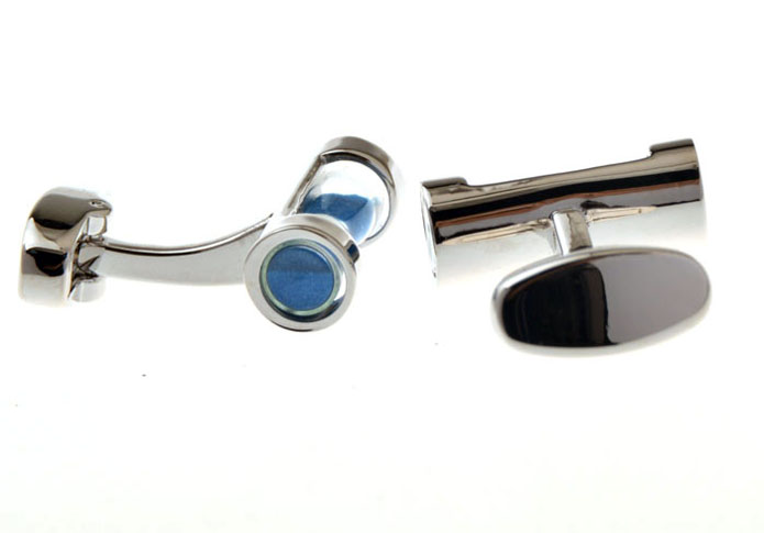 Time Hourglass Cufflinks  Blue Elegant Cufflinks Printed Cufflinks Tools Wholesale & Customized  CL655625