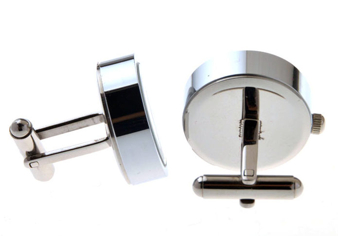 Electronic Watch Cufflinks  White Purity Cufflinks Printed Cufflinks Tools Wholesale & Customized  CL655873