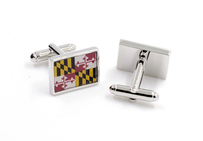  Multi Color Fashion Cufflinks Printed Cufflinks Flags Wholesale & Customized  CL657341