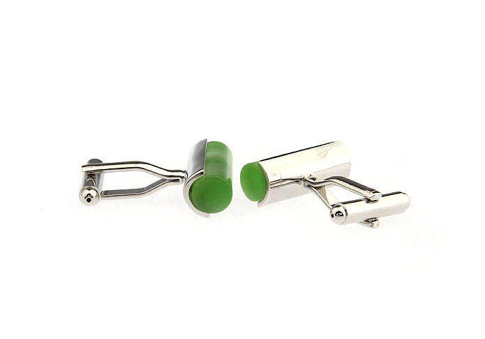  Green Intimate Cufflinks Gem Cufflinks Wholesale & Customized  CL650986