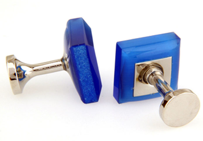 Blue Elegant Cufflinks Gem Cufflinks Wholesale & Customized CL655110