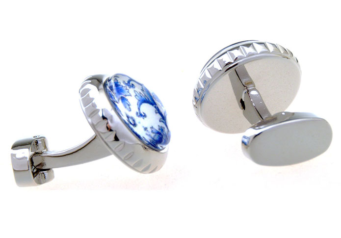  Blue Elegant Cufflinks Gem Cufflinks Hipster Wear Wholesale & Customized  CL656588