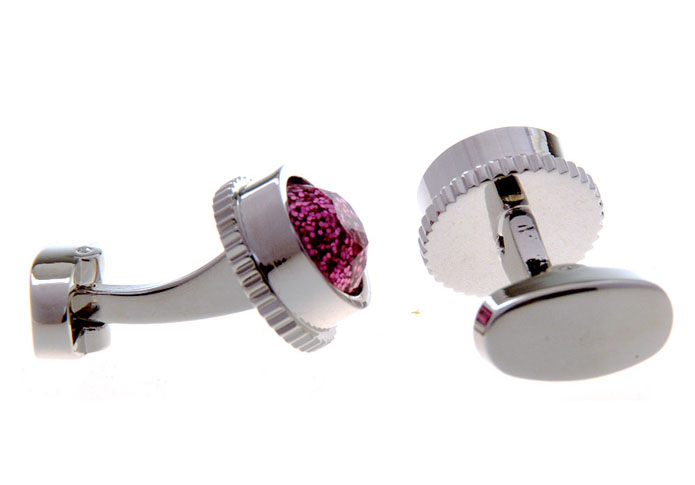  Purple Romantic Cufflinks Gem Cufflinks Wholesale & Customized  CL656602