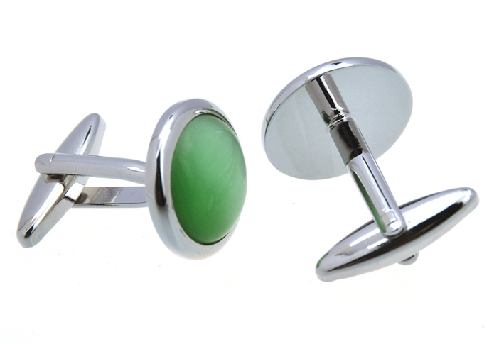  Green Intimate Cufflinks Gem Cufflinks Wholesale & Customized  CL657264