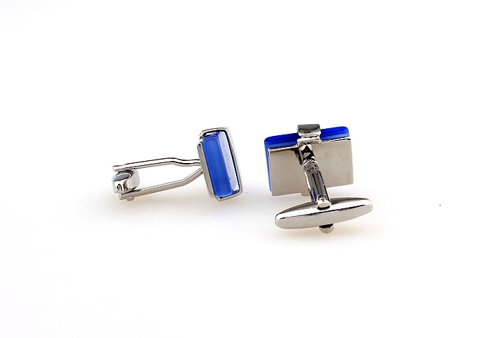  Blue Elegant Cufflinks Gem Cufflinks Wholesale & Customized  CL660025