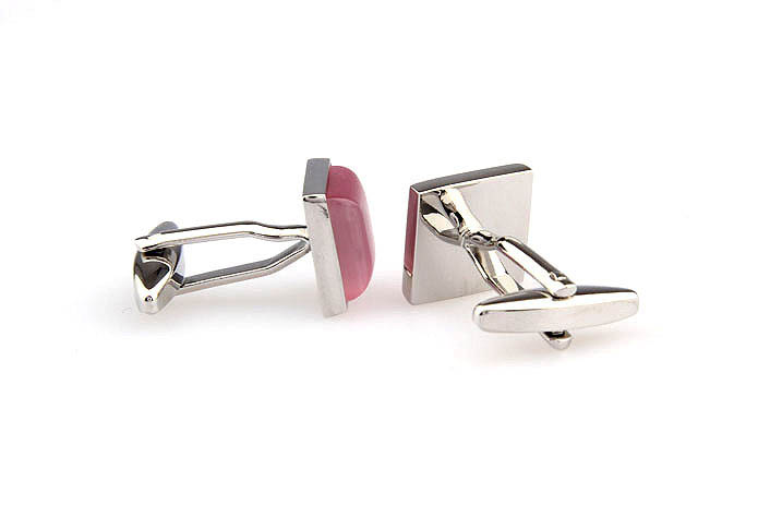  Pink Charm Cufflinks Gem Cufflinks Wholesale & Customized  CL660954