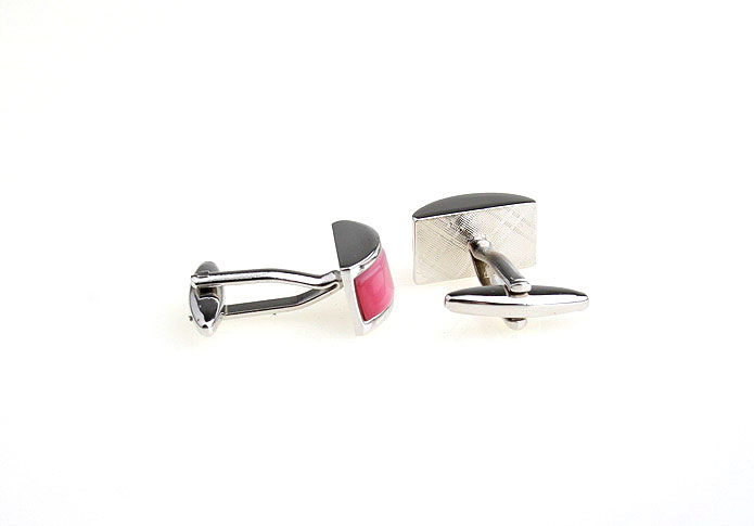  Pink Charm Cufflinks Gem Cufflinks Wholesale & Customized  CL670721