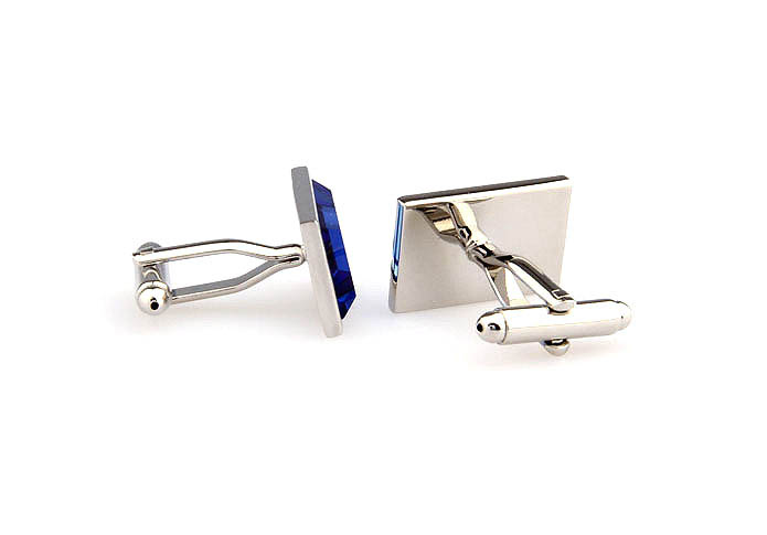  Blue Elegant Cufflinks Glass Cufflinks Wholesale & Customized  CL651187