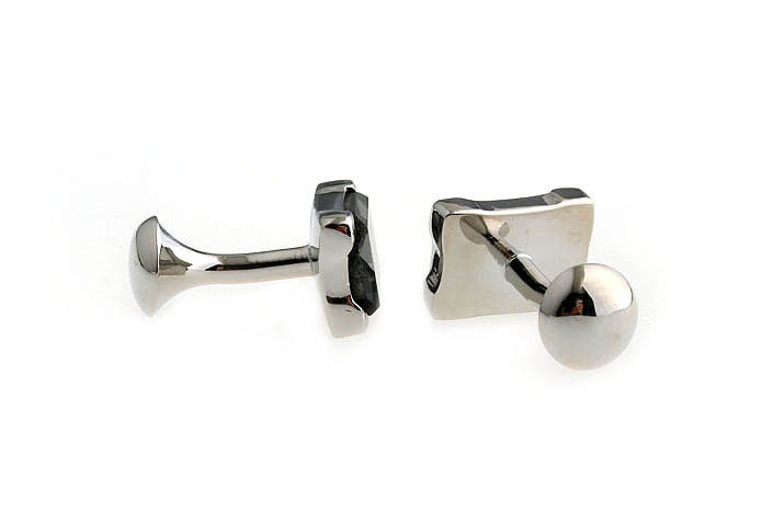  Gray Steady Cufflinks Glass Cufflinks Wholesale & Customized  CL661898