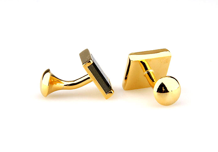  Gold Luxury Cufflinks Glass Cufflinks Wholesale & Customized  CL661939