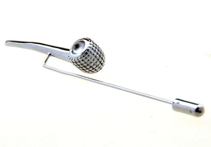 Pipe The Brooch  Silver Texture The Brooch The Brooch Tools Wholesale & Customized  CL955735