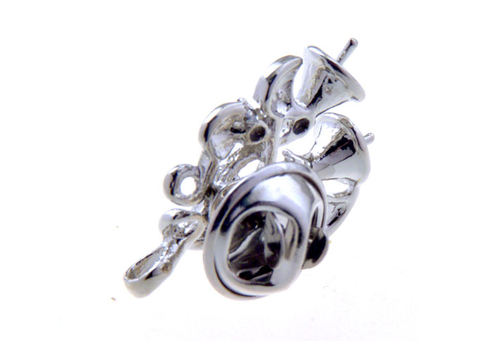 Morning The Brooch  Silver Texture The Brooch The Brooch Festival Holiday Wholesale & Customized  CL955765