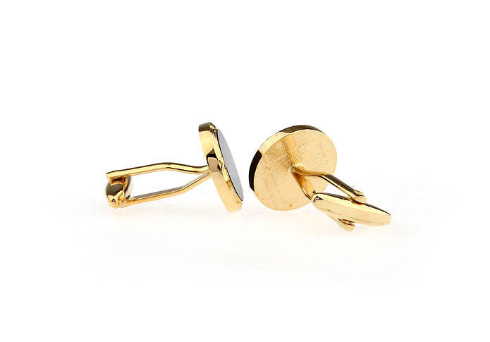 Gold Luxury Cufflinks Onyx Cufflinks Wholesale & Customized  CL671273